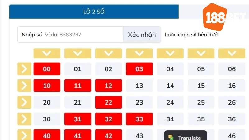 Bao lô là gì? Cách đặt cược dễ thắng cho mọi cược thủ 188BET 2 Bao lô là gì? Cách đặt cược dễ thắng cho mọi cược thủ