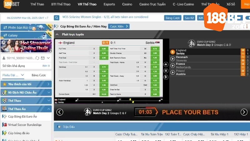 Kinh nghiệm soi kèo bóng đá được chuyên gia 188Bet chia sẻ